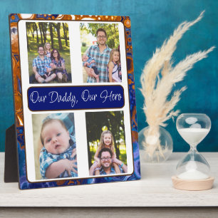 Personalised Our Daddy, Our Hero  Plaque