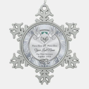 Personalised Our First Christmas Together Ornament