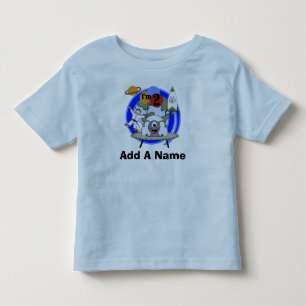 Personalised Outer Space 2nd Birthday T-shirt