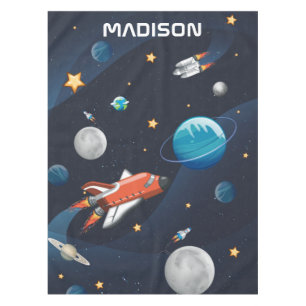 Personalised Outer Space Activity in the Galaxy  Tablecloth