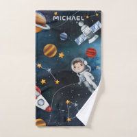 Personalised Outer Space Astronaut Shuttle Pattern