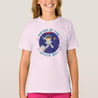 Personalised Outer Space Boy Birthday Sister