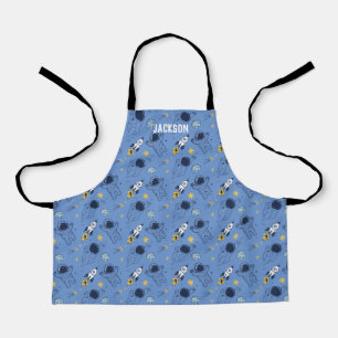 Personalised Outerspace All-Over Print Apron