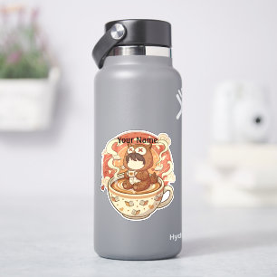 Personalised Owl Laptop Decal Waterproof Sticker