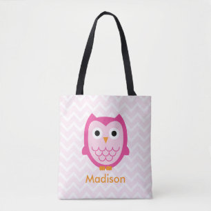Personalised Owl Tote Bag