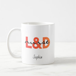 Personalised PACU Nurse Name Coffee Mug