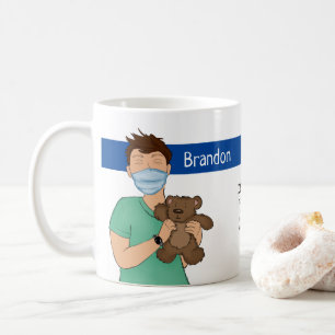 Personalised Paediatrics Male Nurse Practitioner Coffee Mug