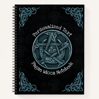 Personalised Pagan Wicca Notebook