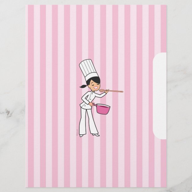Personalised Pages for Recipes - Illustrated (Front)
