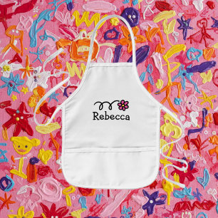 Personalised painting aprons for kids