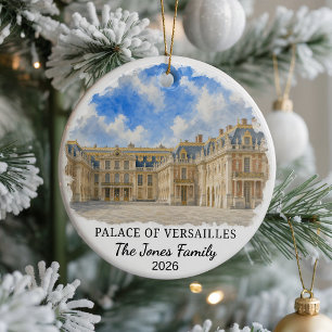 Personalised Palace of Versailles Ceramic Ornament