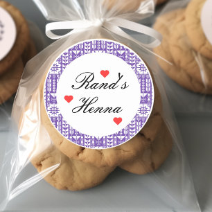  Personalised Palestinian Henna Sticker