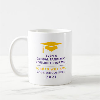 Personalised Pandemic - Graduate Class of 2021 Mug