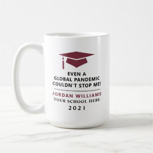 Personalised Pandemic - Graduate Class of 2021 Mug