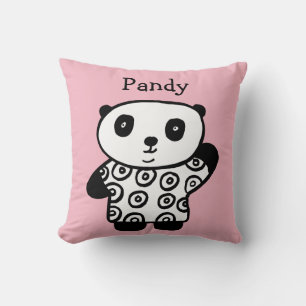 Personalised Pandy the Panda Cushion