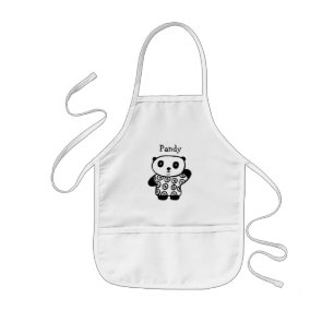 Personalised Pandy the Panda Kids Apron