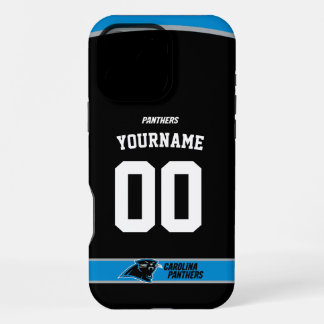Personalised Panthers Jersey American Football iPhone 16 Pro Max Case