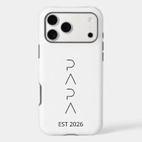 Personalised PAPA Est. 2026  | daddy