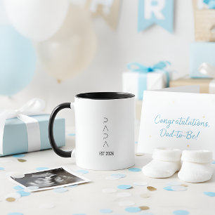 Personalised PAPA Est.2026 Mug Dad to be