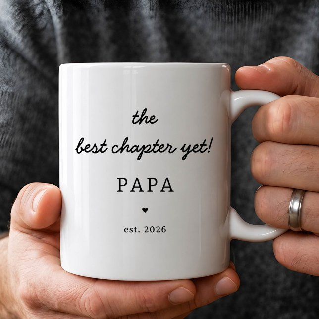 Personalised Papa Mug New Grandpa Gift (Creator Uploaded)