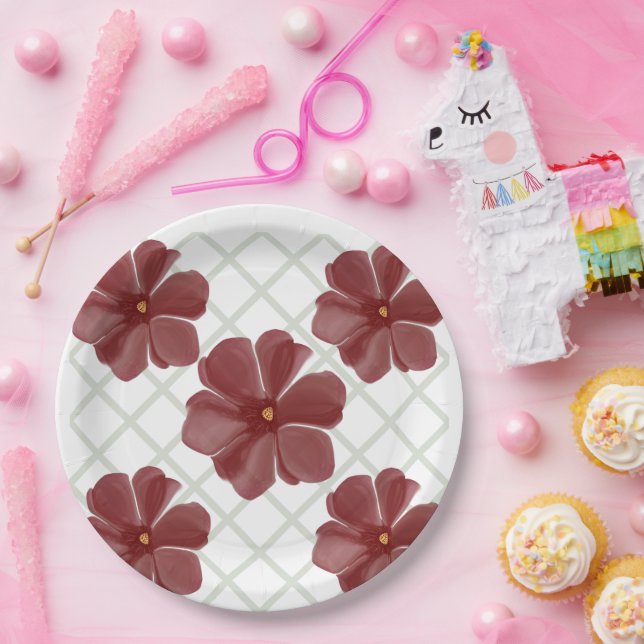 Personalised  paper plate (Party)