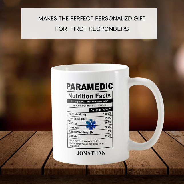 Personalised Paramedic Symbol EMT  Coffee Mug (Creator Uploaded)