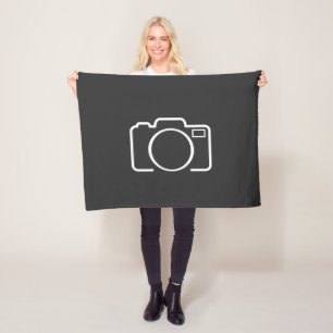 Personalised Parent Mum Dad Gift Family Photo Fleece Blanket