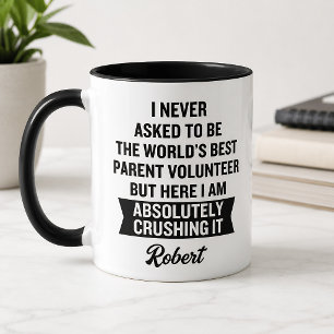 Personalised Parent Volunteer Mug