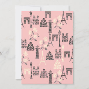 Personalised Paris Notecards