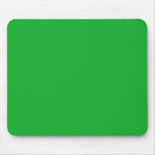 Personalised Parrot Green Single Coloured Mouse Mat