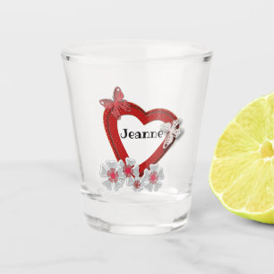 personalised, party, bachelorette party shot glass