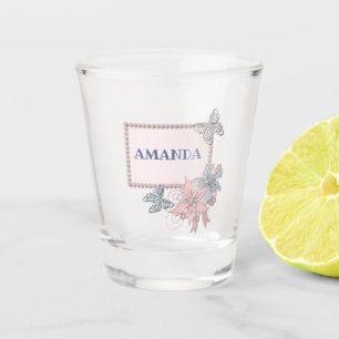 personalised, party, bachelorette party shot glass