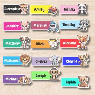 Personalised Party Favour Animal