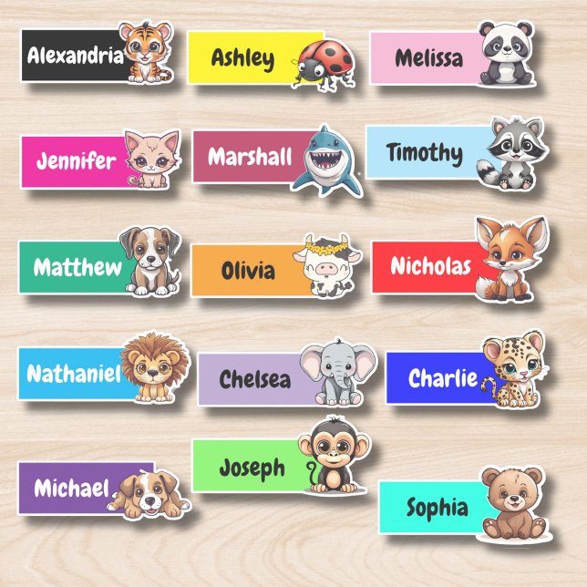 Personalised Party Favour Animal (Creator Uploaded)
