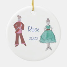 Personalised Party Girl/Chinese Tea Nutcracker