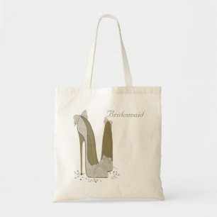 Personalised Party Stiletto Shoe Art Tote Bag