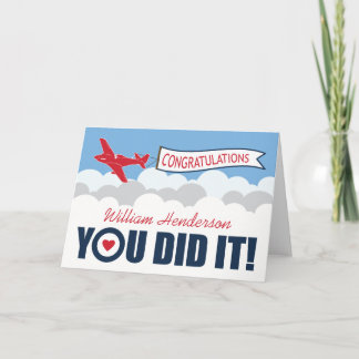 Personalised Passing Out Parade | British RAF Card