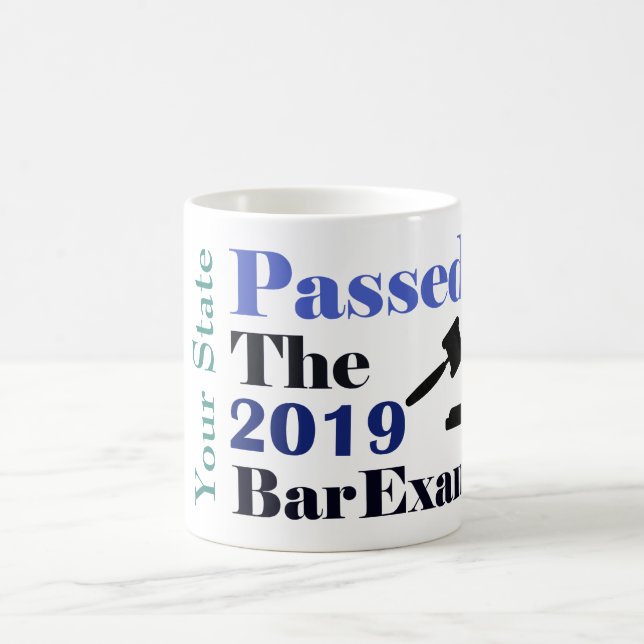 Personalised Passing the Bar Coffee Mug (Center)