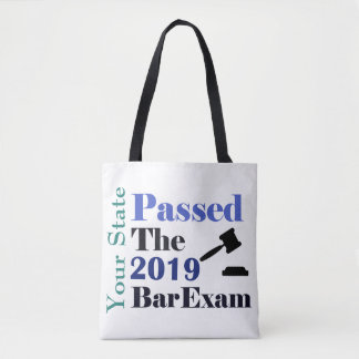 Personalised Passing the Bar Tote Bag