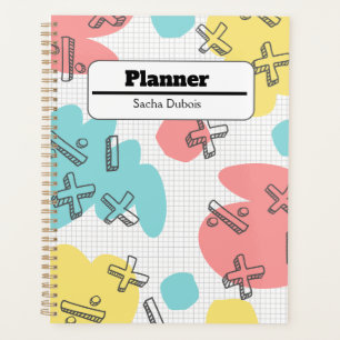 Personalised Pastel Doodle Planner