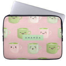 Personalised Pastel Kawaii Matcha Tea Pattern