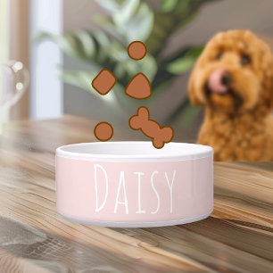 Personalised Pastel Pink Phone Case with Name