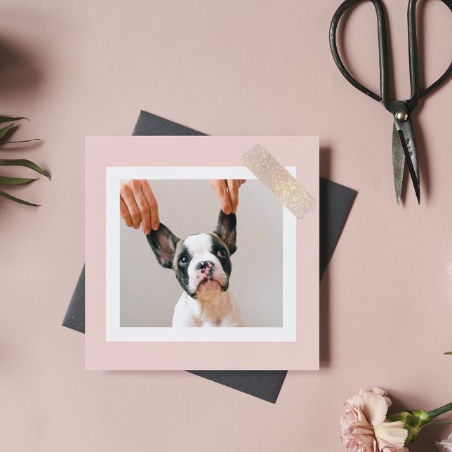 Personalised Pastel Pink Photo (Creator Uploaded)