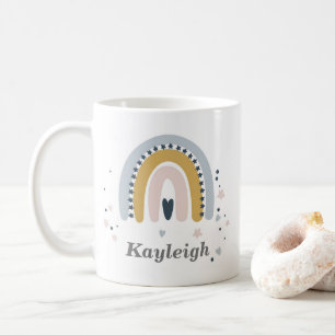 Personalised Pastel Rainbow Mug
