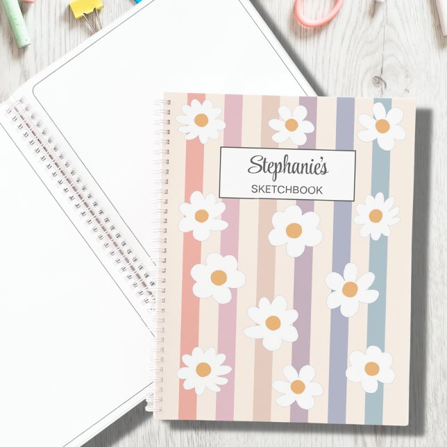 Personalised Pastel Sketch Art  Notebook (Creator Uploaded)