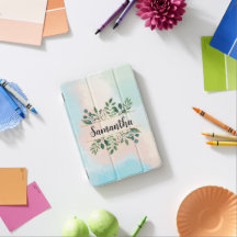 Personalised Pastel Watercolor Botanical Name