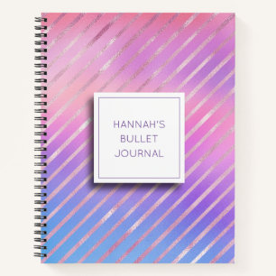Personalised Pastels Bullet Journal