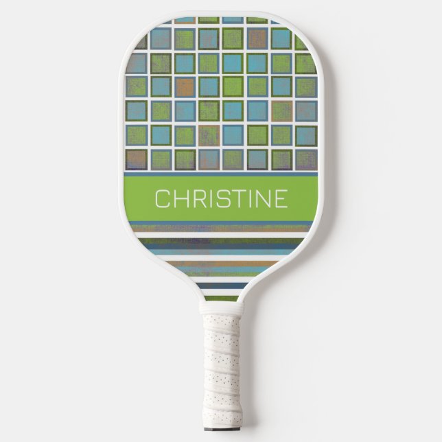 Personalised Pastels Pickleball Paddle (Front)