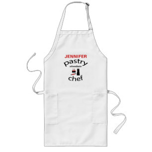 Personalised Pastry Chef Extraordinaire Long Apron