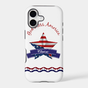 Personalised Patriotic iPhone 7-plus Case